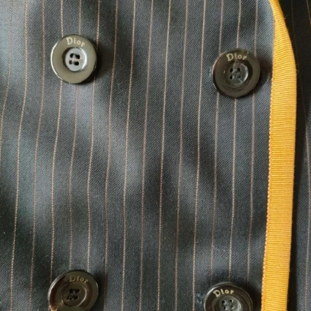 Dior Black and Tan Blazer